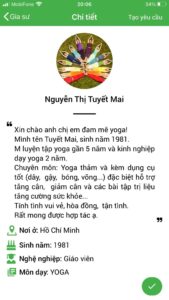 dạy kèm yoga